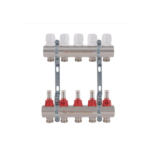 Коллектор с расходомерами Thermo Alliance Standart 1" 5 выходов (SD235W5)