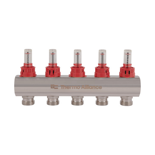 Коллектор с расходомерами Thermo Alliance Standart 1" 5 выходов (SD235W5)