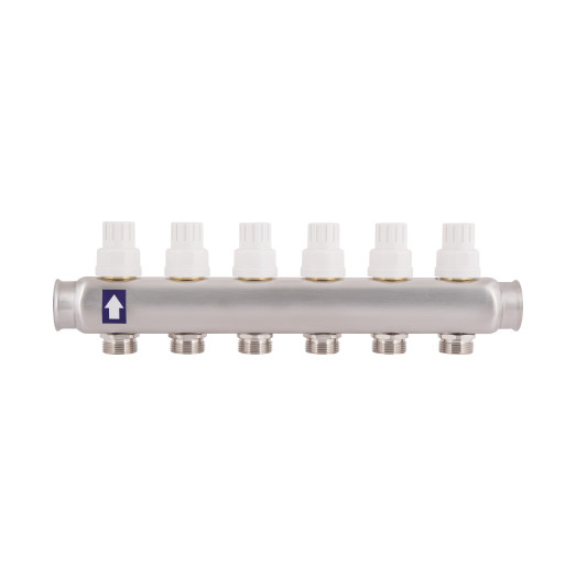 Коллектор с расходомерами Thermo Alliance Standart 1" 6 выходов (SD0046)