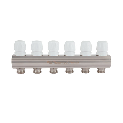 Коллектор с расходомерами Thermo Alliance Standart 1" 6 выходов (SD235W6)