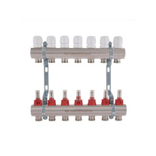 Коллектор с расходомерами Thermo Alliance Standart 1" 7 выходов (SD235W7)