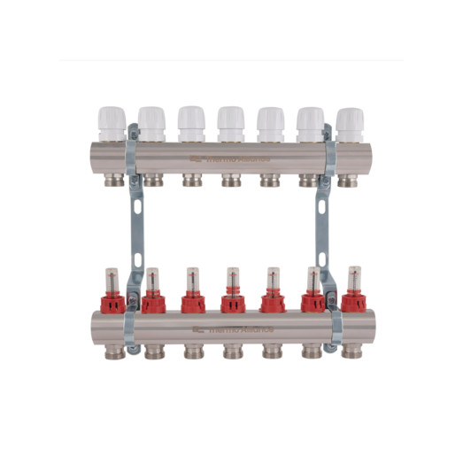 Коллектор с расходомерами Thermo Alliance Standart 1" 7 выходов (SD235W7)
