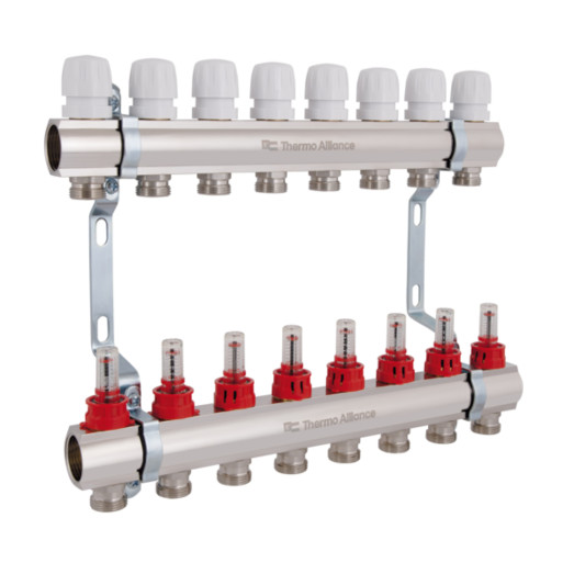 Коллектор с расходомерами Thermo Alliance Standart 1" 8 выходов (SD235W8)
