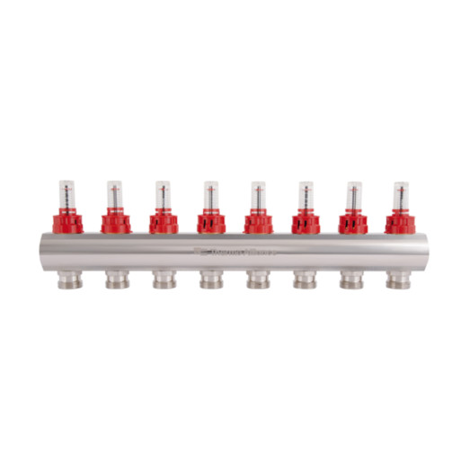 Коллектор с расходомерами Thermo Alliance Standart 1" 8 выходов (SD235W8)