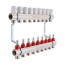 Коллектор с расходомерами Thermo Alliance Standart 1" 9 выходов (SD235W9)