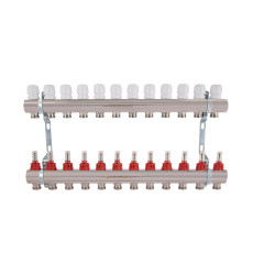 Коллектор с расходомерами Thermo Alliance Standart 1" на 12 выходов (SD235W12)