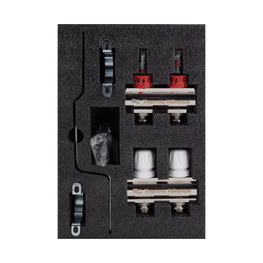 Коллектор с расходомерами Thermo Alliance Standart 1" на 2 выхода (SD235W2)