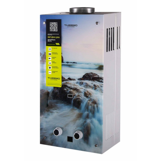 Колонка газовая дымоходная Thermo Alliance JSD20-10GA (JSD2010GASEAGLASS)