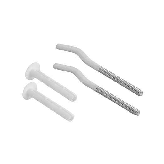 Комплект для монтажу алюмінієвих та біметалевих радіаторів, гумове покриття KOER SET-28 9x170mm (KR5652)