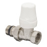 Комплект для подключения радиатора Koer SET-12 - 1/2"x1/2" (прямой) с термоголовкой ВН (KR3177)