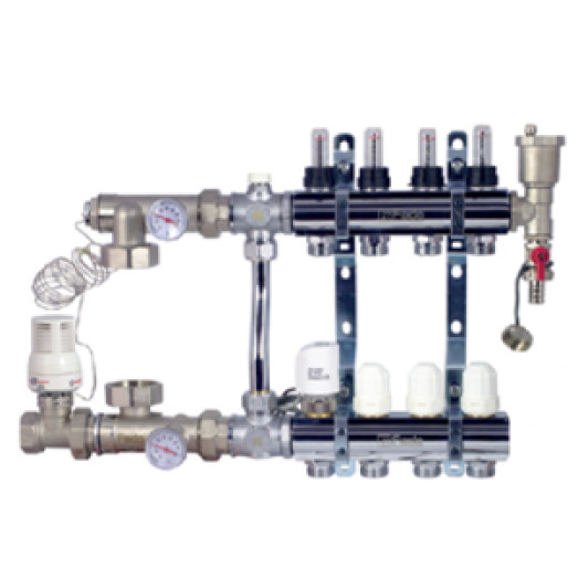 Комплект для підключення системи тепла підлога FADO 7 виходів L (SEN107)