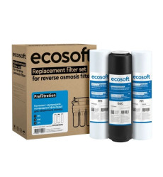 Комплект картриджів Ecosoft 1-2-3 для фільтрів зворотного осмосу (CPV3ECOSTD)