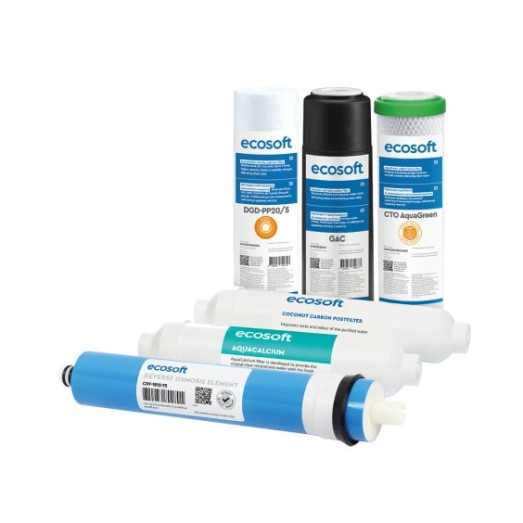 Комплект картриджів Ecosoft PURE AquaCalcium "12 місяців" (CHV6PUREMAC)