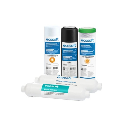 Комплект картриджів Ecosoft PURE AquaCalcium "6 місяців" (CHV5PUREMAC)