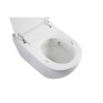 Комплект Koer TB-0301 Smart: унітаз-біде TB-0101, інсталяція KT-0409, панель KT-0609-01 Chrome (KR6116)