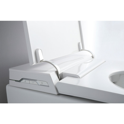 Комплект Koer TB-0301 Smart: унітаз-біде TB-0101, інсталяція KT-0409, панель KT-0609-01 Chrome (KR6116)