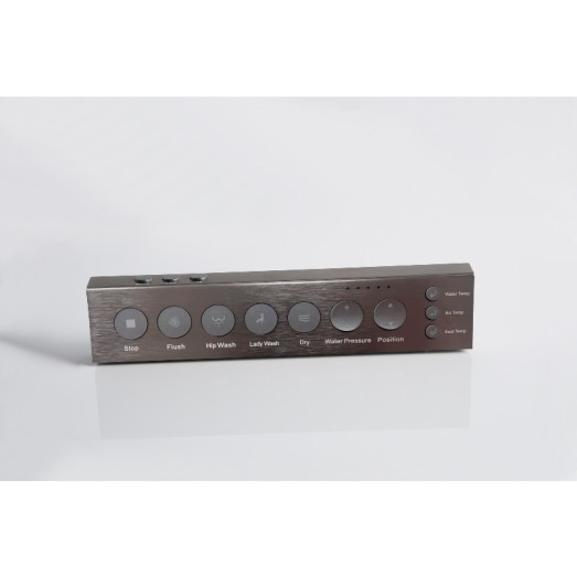 Комплект Koer TB-0301 Smart: унітаз-біде TB-0101, інсталяція KT-0409, панель KT-0609-01 Chrome (KR6116)