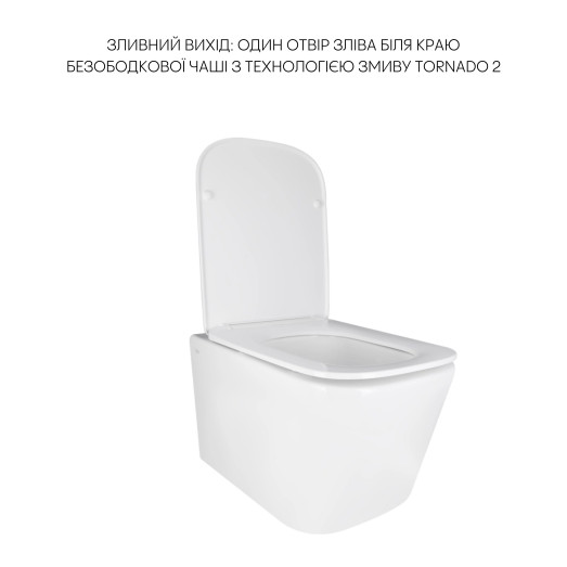 Комплект Qtap: подвесной унитаз Crow Ultra Quiet с инсталляцией Nest 4 в 1, квадратная клавиша Chrome (QT05335171W45125)