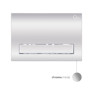 Комплект Qtap: підвісний унітаз Robin Ultra Quiet з інсталяцією Nest 4 в 1, лінійна клавіша Chrome (QT1333046EUQW45144)