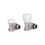 Комплект радиаторных кранов Thermo Alliance Standart 1/2" ВН угловой (TAS232W15)