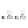 Комплект радиаторных кранов Thermo Alliance Standart 1/2" ВН прямой (TAS230W15)