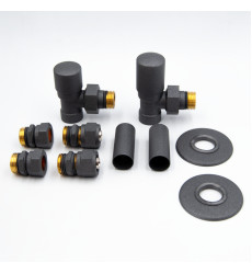 Комплект регулировочный Vario Term Swing All In One угловой, структурированный графит (AZIS05/FK(Cu)