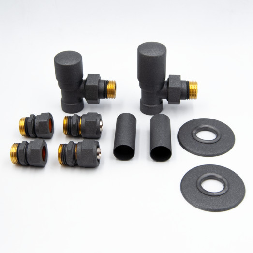 Комплект регулировочный Vario Term Swing All In One угловой, структурированный графит (AZIS05/FK(Cu))