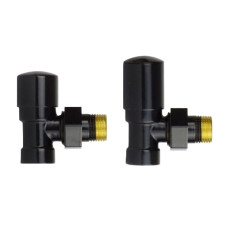 Комплект регулировочный Vario Term Swing угловой, глянцевый черный (ZIS13/FK)