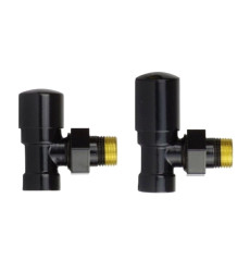 Комплект регулировочный Vario Term Swing угловой, глянцевый черный (ZIS13/FK)