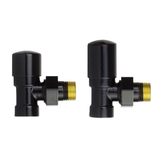 Комплект регулировочный Vario Term Swing угловой, глянцевый черный (ZIS13/FK)