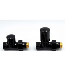 Комплект регулювальний Vario Term Swing прямий, глянцевий чорний (ZIS13/FP)