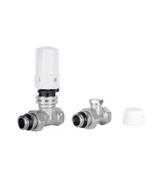 Комплект термостатичний SD Plus 1/2" для радіатора прямий (SD353W15)