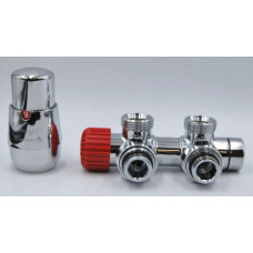 Комплект термостатический Vario Term TWINS угловой, правый, Chrome (TSGS0202CFK/P) Комплект термостатический Vario Term TWINS угловой, правый, Chrome (TSGS0202CFK/P)