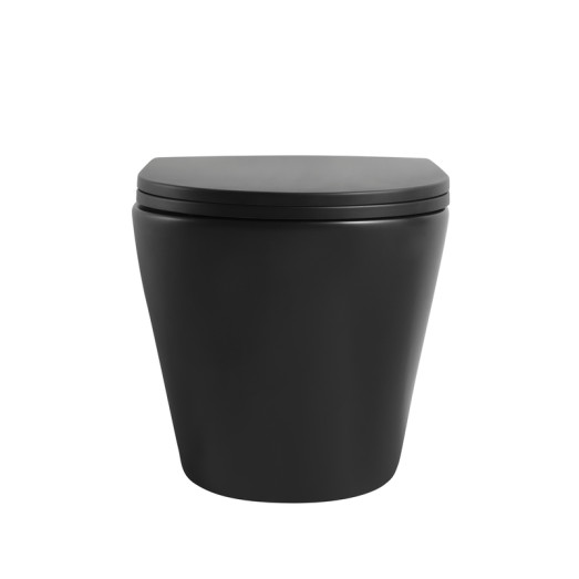 Комплект унітаз з інсталяцією Mixxus Premium BEVEL-SET-2101 BLACK (MP6669)