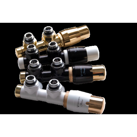 Комплект Vario Term TWINS GLAMOUR All In One, угловой правый, золото матовое (APTSGS0225СFK/P(PEX)) Комплект Vario Term TWINS GLAMOUR All In One, угловой правый, золото матовое (APTSGS0225СFK/P(PEX))