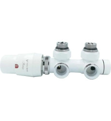 Комплект Vario Term TWINS кутовий лівий, структурний білий (TSGS0219CFK/L)