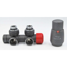 Комплект Vario Term TWINS кутовий лівий, структурний графіт (TSGS0205CFK/L)