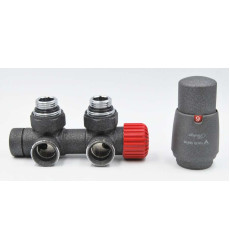 Комплект Vario Term TWINS кутовий лівий, структурний графіт (TSGS0205CFK/L) Комплект Vario Term TWINS кутовий лівий, структурний графіт (TSGS0205CFK/L)