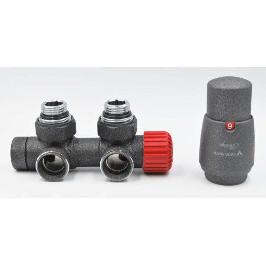 Комплект Vario Term TWINS кутовий лівий, структурний графіт (TSGS0205CFK/L)