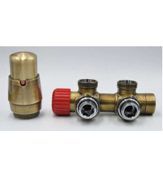 Комплект Vario Term TWINS угловой правый, античная латунь (TSGS0211CFK/P) Комплект Vario Term TWINS угловой правый, античная латунь (TSGS0211CFK/P)