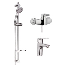 Комплект смесителей для ванной Haiba Hansberg SET - 2 (HB0901)