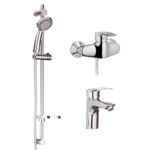 Комплект смесителей для ванной Haiba Hansberg SET - 2 (HB0901)