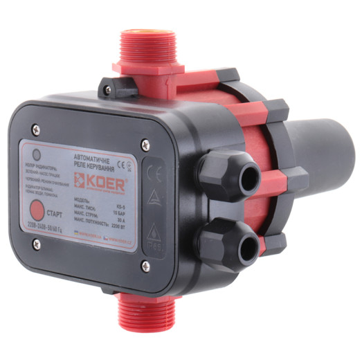 Контролер тиску KOER KS-5 електронний для поверхневих насосів (KP2787)