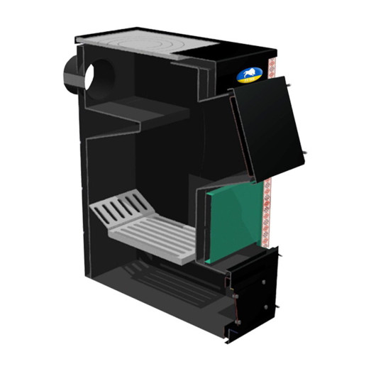 Котел твердопаливний Zubr Eko Плита 10 квт (000004090)