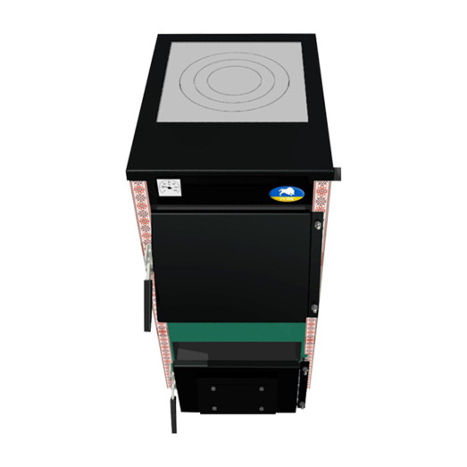 Котел твердопаливний Zubr Eko Плита 12 квт (000004091)