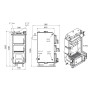 Котел твердопаливний сталевий Thermo Alliance Ferrum V 5.0 FSF 26 (FSF26V50)