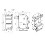 Котел твердотопливный стальной Thermo Alliance Ferrum W V 5.0 FW 26 (FW26V50)