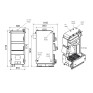 Котел твердопаливний сталевий Thermo Alliance Vulcan Plus V 5.0 VPSFW 50