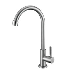 Кран для холодної води Haiba MONO-01.SUS з нержавіючої сталі SUS304 (HB9614)