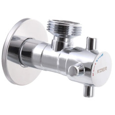 Кран для подключения сантехприборов KOER 1/2x3/4 (KR.517) (KR0109)